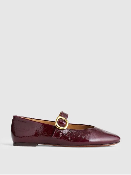 Madewell Shoes - Madewell Remy Mary Jane Ballet Flat (Size 7, Burgundy)